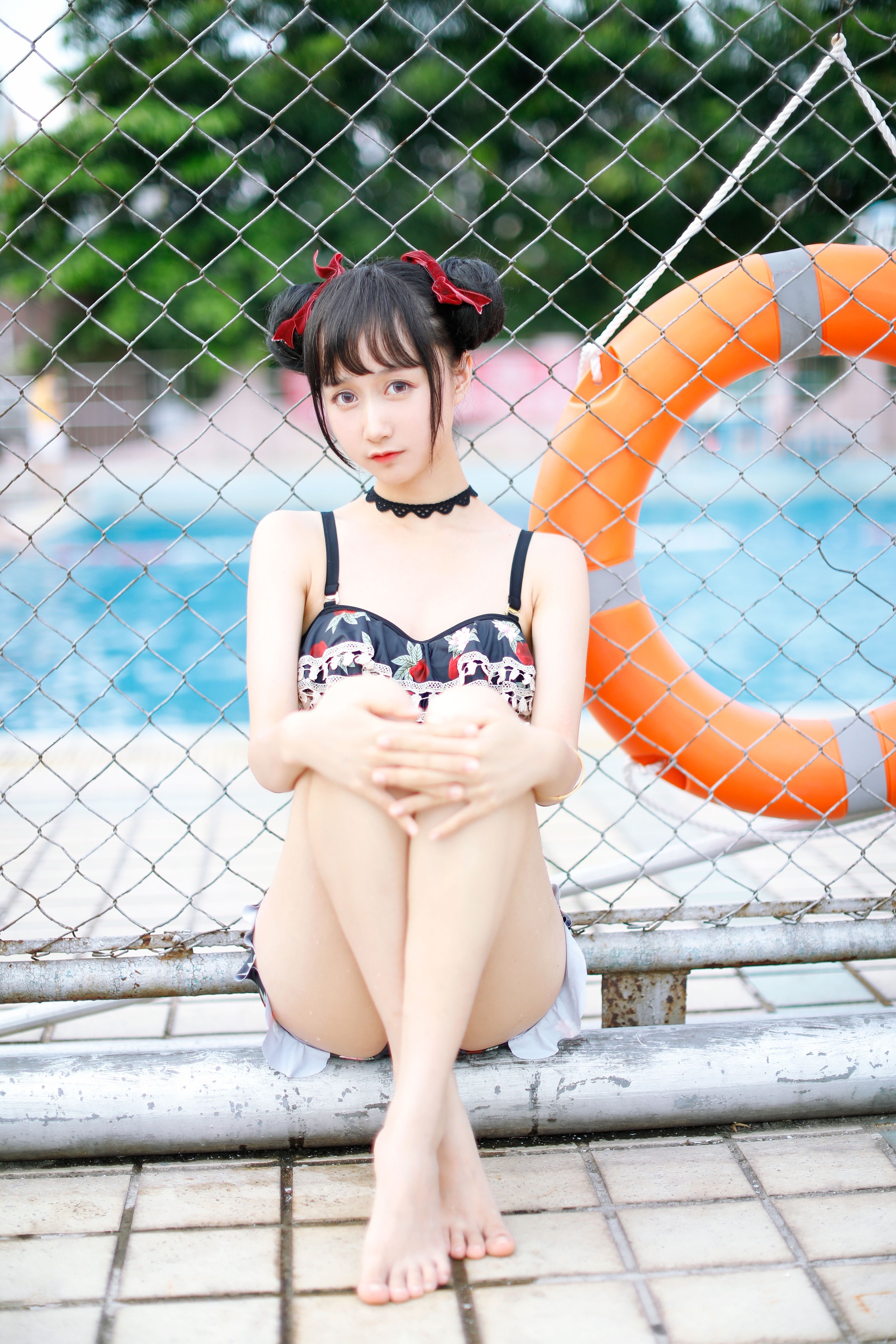 图片[1]-木棉棉 – NO.007 木绵绵OwO 草莓泳衣[40P]-XikXak